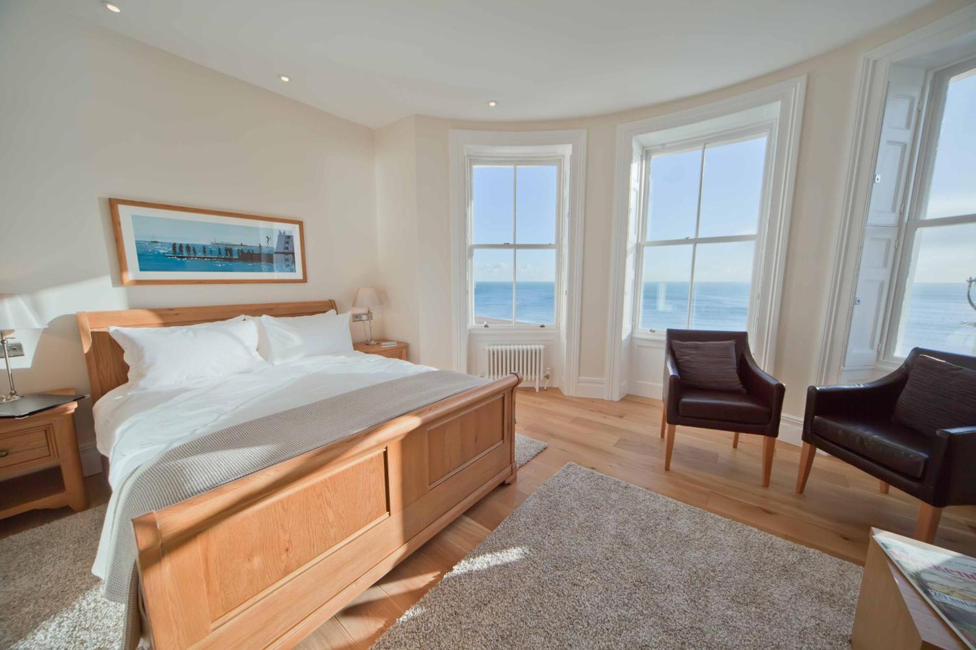 A Room With A View Brighton Eksteriør bilde A bedroom at The Bay